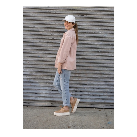 NWT J/SLIDES WEST Nude Leather - Picture 6 of 16